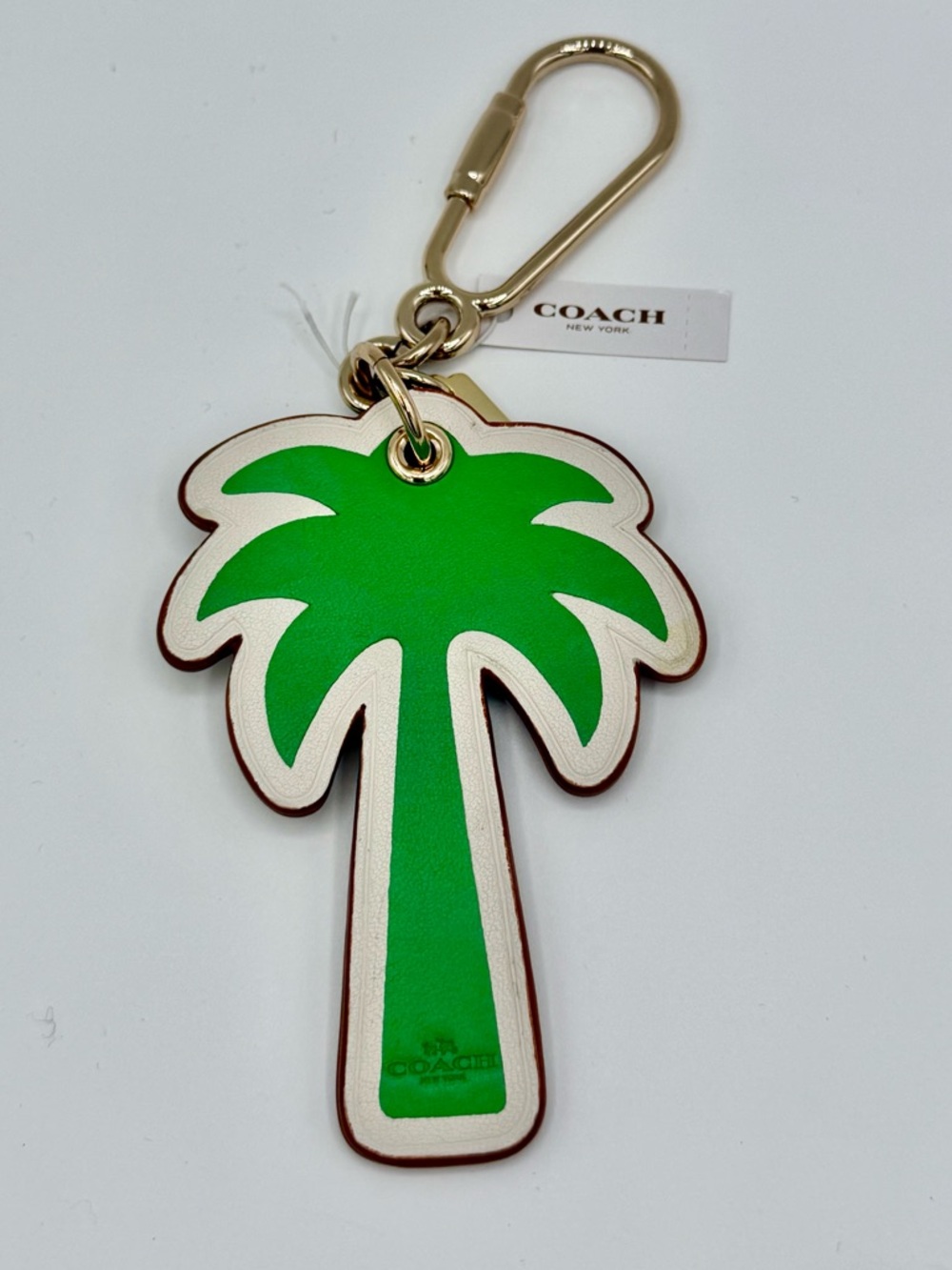 COACH Palm Tree Charm